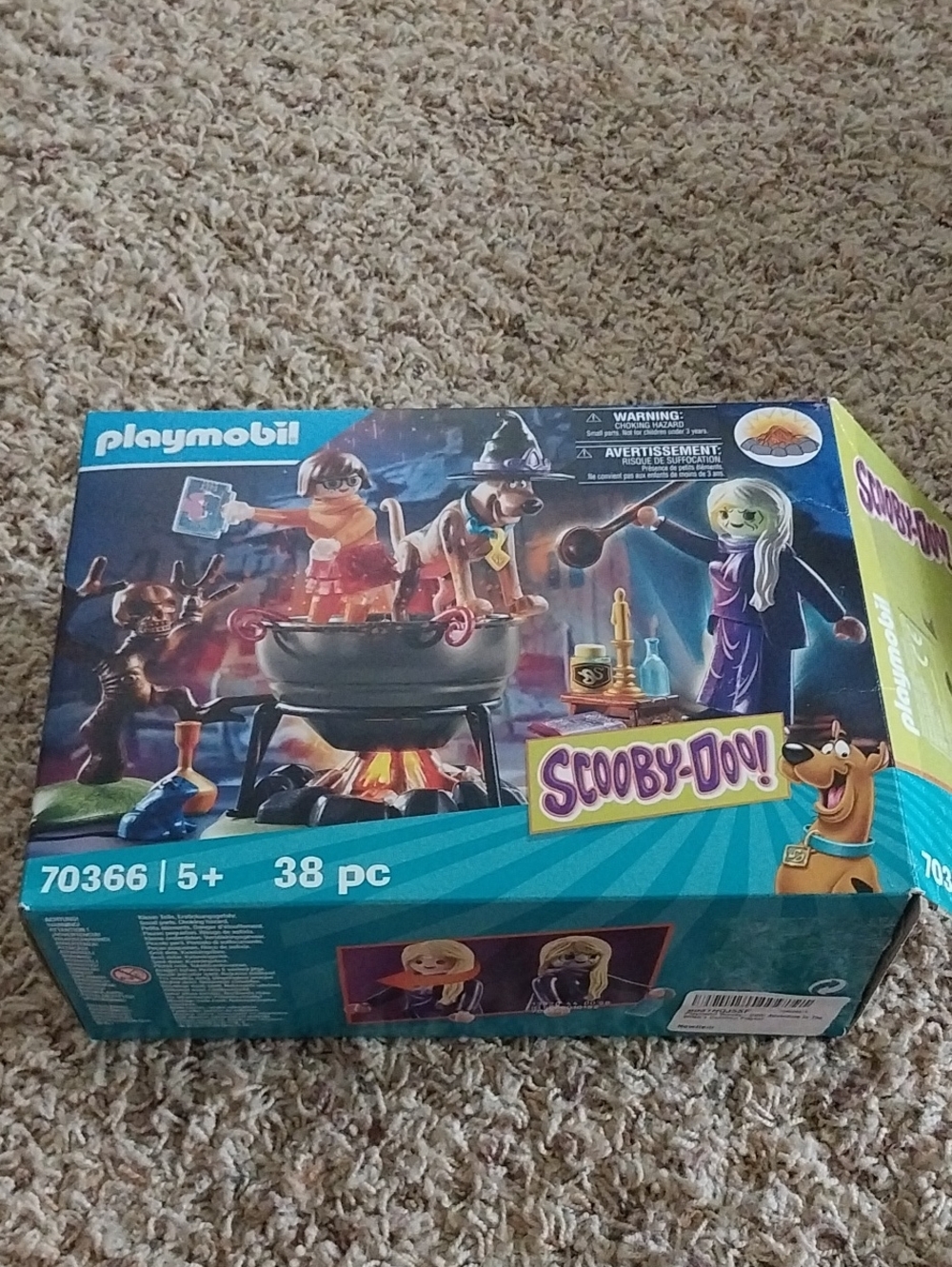 Playmobil Scooby-Doo Adventures In The Witch' Cauldron Playset -